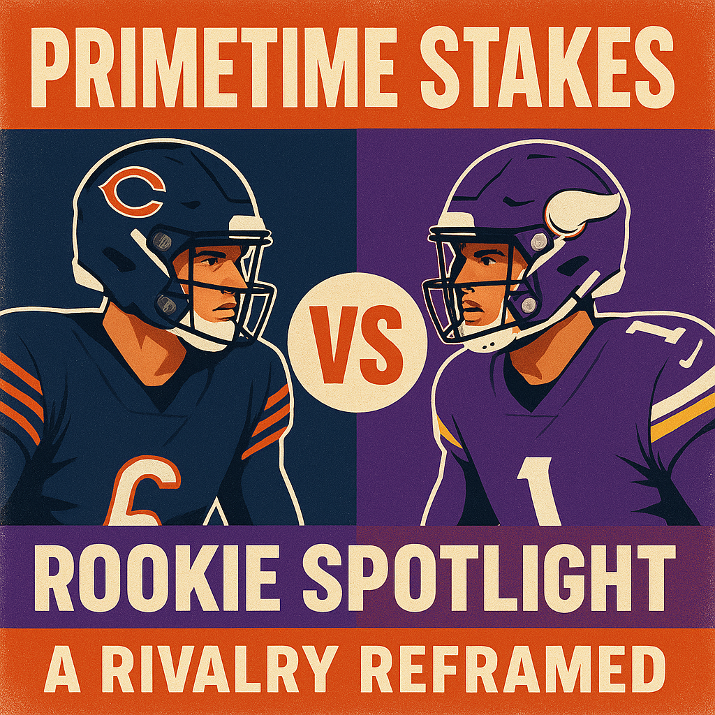 Chicago Bears vs Minnesota Vikings Primetime Stakes, Rookie Spotlight, and a Rivalry Reframed