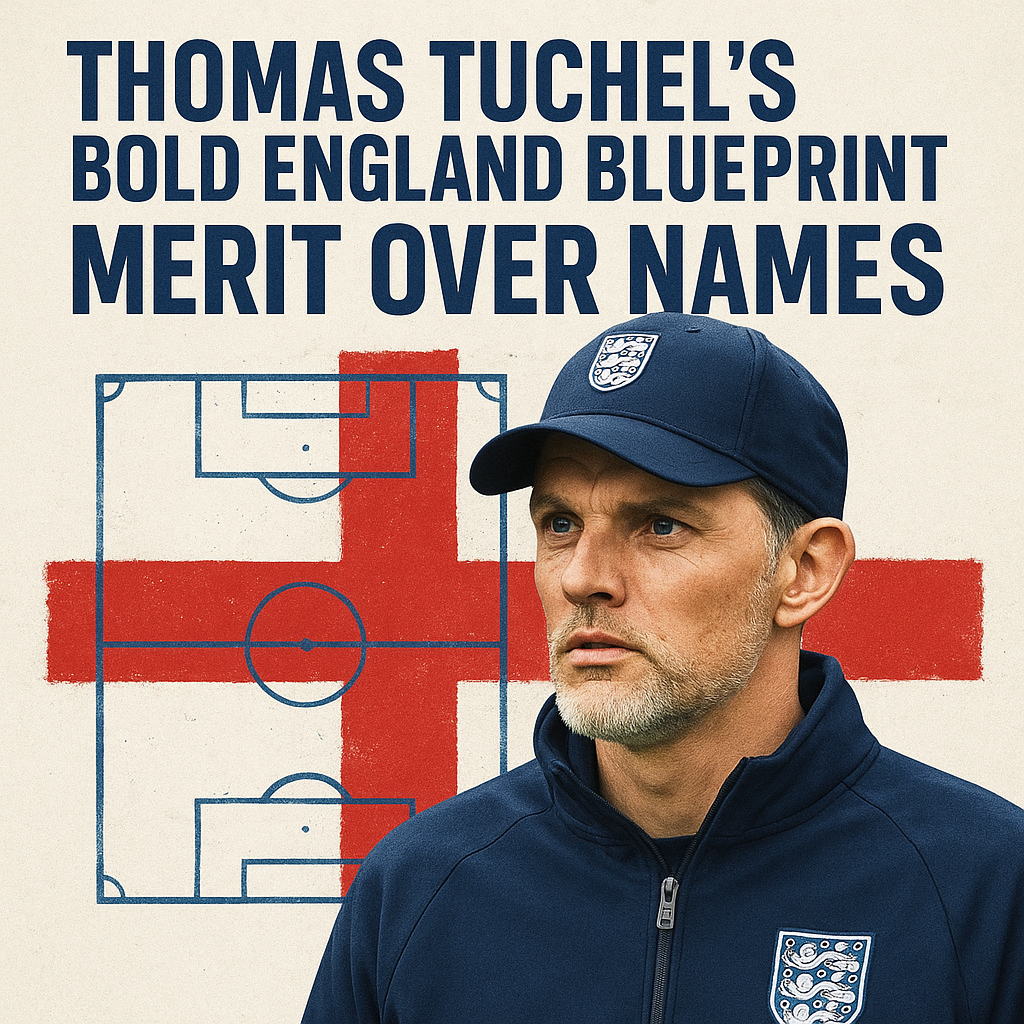 Thomas Tuchel’s Bold England Blueprint Merit Over Names